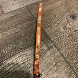 Rustic Cuff Leah-Orange